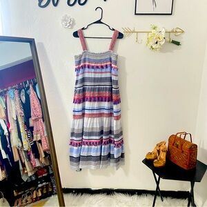 Boho Zara Stripped Beach Dress